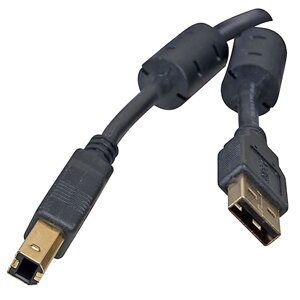 Кабель 5bites UC5010-030A USB2.0 AM/BM, 3м