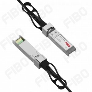 Кабель DAC FIBO, SFP+SFP+10 гбит/с, 3 м, черный (FT-S10-DAC3m)