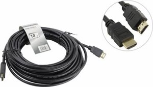 Кабель HDMI (19M)-HDMI (19M) v1.4, 10 м, черный TV-COM