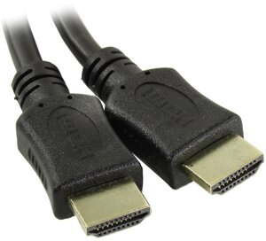 Кабель HDMI (19M)-HDMI (19M) v2.0 4K, экранированный, 1.8 м, черный Wize (C-HM-HM-1.8M)