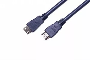 Кабель HDMI (19M)-HDMI (19M) v2.0 4K, экранированный, 50 см, темно-серый Wize (CP-HM-HM-0.5M)