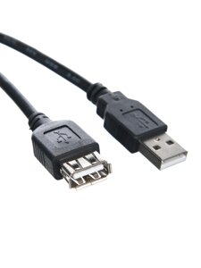 Кабель-удлинитель USB2.0(Am)-USB2.0(Af), Telecom, 1.5m, черный (TUS6990-1.5M)