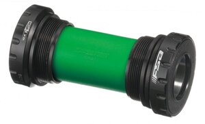 Каретка FSA MEGA EXO BB MTB cartridge BB-7100 di2 NBD 68/73 gnn (черный / зеленый)