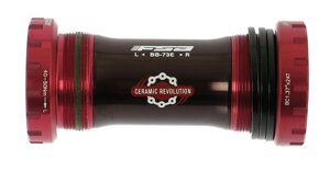 Каретка FSA MEGA EXO BB MTB ceramic BB-9200 K-FORCE gnn (черный / красный)