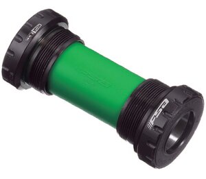 Каретка FSA MegaExo24 - Hollowtech II MTB 7100/100/Di2 gnn (черный / зеленый)