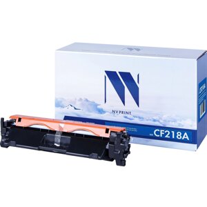 Картридж лазерный NV Print NV-CF218ATNC (18A/CF218A), черный, 1400 страниц, совместимый для LaserJet Pro M132a/ M132fn/ M132fw/ M132nw/ M104a/ M104w без чипа