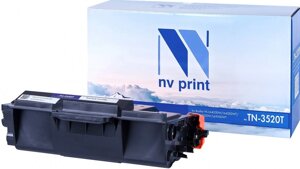 Картридж лазерный NV Print NV-TN3520T (TN-3520), черный, 20000 страниц, совместимый, для Brother HL-L6400DW/L6400DWT/MFC-L6900DW/L6900DWT
