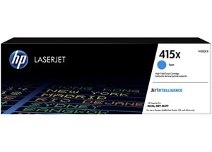 Картридж повышенной емкости LaserJet 415X Cyan (W2031X)