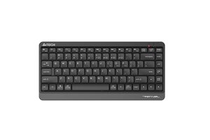 Клавиатура беспроводная A4Tech Fstyler FBK11, мембранная, USB, черный/серый (FBK11 GREY)
