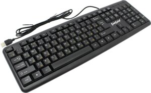 Клавиатура проводная Exegate LY-331, мембранная, USB, черный (EX263905RUS)