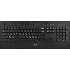 Клавиатура проводная Logitech Corded Keyboard K280e Black USB, мембранная, USB, черный (920-005215)