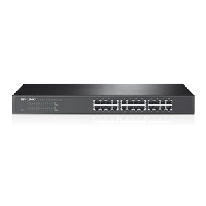 Коммутатор TP-LINK TL-SF1024, кол-во портов: 24x100 Мбит/с, установка в стойку (TL-SF1024)