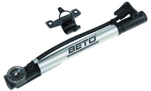 Компактный насос с манометром и шлангом BETO Smart Pump (серебристый)