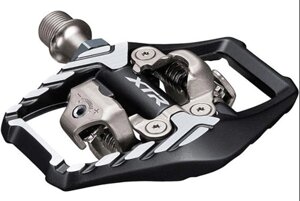 Контактные MTB педали Shimano XTR PD-M9120 SPD с шипами (черный)