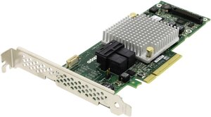 Контроллер microsemi adaptec ASR-8805 SGL, SAS/SATA 12G, 8-port (minisas HD), RAID 0/1/5/6/10/50/60, 1gb, PCI-ex8, SGL (2277500-R)