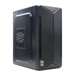 Корпус BaseTech M3403, mATX, Mini-Tower, RGB подсветка, черный, без БП (BT-M3403-B)