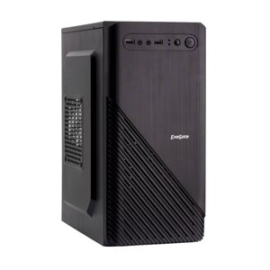 Корпус exegate BAA-103, matx, mini-tower, черный, без бп (EX277803RUS)