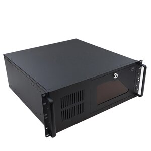Корпус mastero 4U450, ATX, 4U RM, без бп, черный (MST-4U-450)