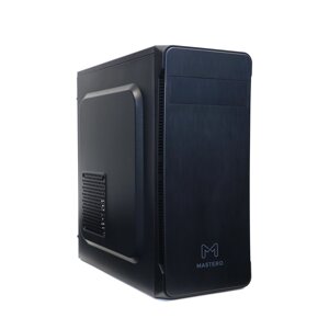 Корпус mastero MST-A-01, ATX, midi-tower, USB 3.0, черный, 450 вт (MST-A-01-450W-B)