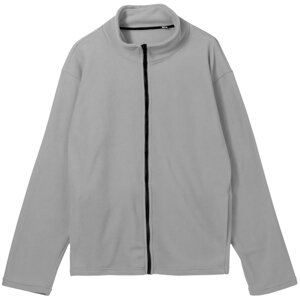 Куртка флисовая унисекс Manakin, серая, размер M/L