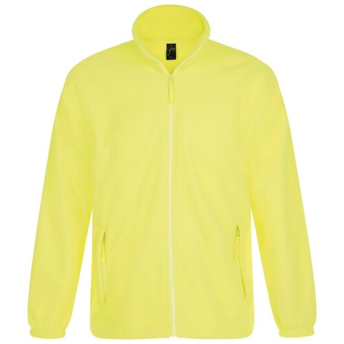 Куртка мужская North, желтый неон, размер 3XL