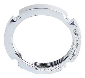 Локринг - стопорное кольцо Novatec для Fixed Gear (серебристый)