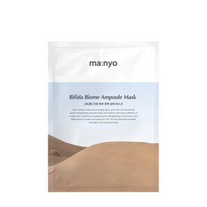 Ma: nyo ma: nyo Восстанавливающая тканевая маска для лица с пробиотиками Bifida Biome Ampoule Mask 30 гр