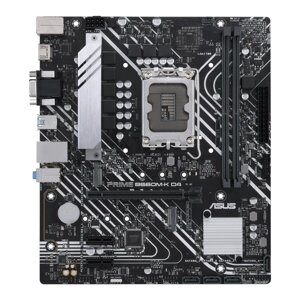 Материнская плата ASUS PRIME B660M-K D4, socket1700, intel B660, 2xddr4, PCI-ex16, 4SATA3, 7.1-ch, GLAN, 6 USB 3.2, VGA, HDMI, matx, retail