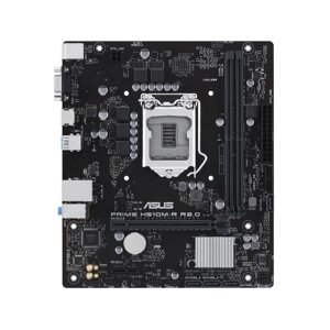 Материнская плата ASUS PRIME H510M-R R2.0-SI, socket1200, intel H510, 2xddr4, PCI-ex16, 4SATA3, 7.1-ch, GLAN, 4 USB 3.2, VGA, HDMI, matx, bulk