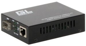 Медиаконвертер gigalink, RJ-45x1 гбит/с, sfpx1 гбит/с, GL-MC-UTPG-SFPG-F. r2)