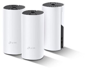 Mesh система TP-LINK DECO P9, 802.11a/b/g/n/ac, 2.4/5ГГц, до 1167 Мбит/с, LAN 1x1Гбит/с, WAN 1x1 Гбит/с, внутренних антенн: 6, комплект 3 (DECO P9 (3-PACK