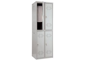 Металлический шкаф для одежды_LE (LS) 22