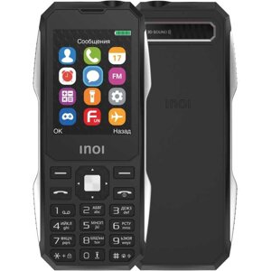 Мобильный телефон INOI 244Z, 2.4" 320x240 TN, MediaTek MTK6261D, 2-Sim, 2000 мАч, micro-USB, черный (MCO00075863)