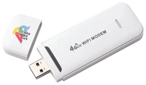 Модем anydata W150, LTE, wi-fi, USB, белый (W0044614)