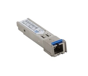 Модуль SFP gigalink, 3 км, SC, tx:1310 нм, rx:1550 нм, 1.25 гбит/с, SM, одинарный, WDM, DDM (GL-OT-SG06SC1-1310-1550-B)