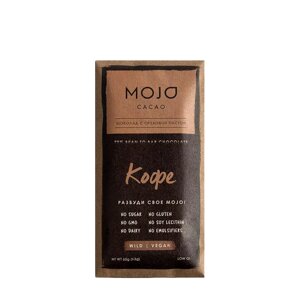 Mojo Cacao Mojo Cacao Горький шоколад (72%с шоколадно-ореховой пастой «Кофе» 65 гр