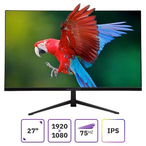 Монитор 27" Mastero Base U2723QH IPS, 1920x1080 (16:9), 300кд/м2, 4 мс, 178°178°VGA, HDMI, черный