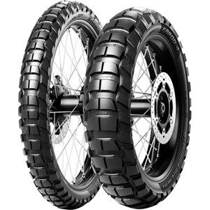 Мотошины 120/70 R19 Metzeler Karoo 4 60T TL Передняя (Front) M+S R