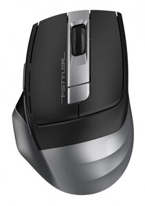 Мышь беспроводная A4Tech Fstyler FG35, 2000dpi, оптическая светодиодная, USB, серый/черный