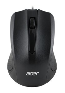 Мышь проводная ACER OMW010, 1200dpi, оптическая светодиодная, USB, черный (ZL. MCEEE. 001)