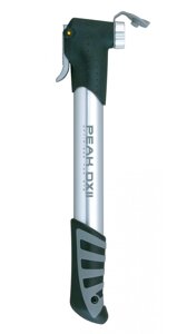 Насос компактный с T-образной складной ручкой Topeak Peak DX II (серебристый)