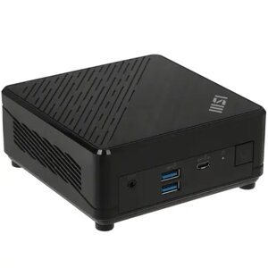 Неттоп MSI cubi N ADL-019RU , intel processor N100 800 мгц, 4gb RAM, 128gb SSD, wi-fi, BT, W11pro, черный (9S6-B0a911-019)