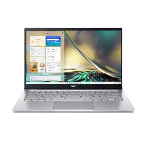 Ноутбук acer swift 14 GO SFG14-41-R2u2 14" IPS 1920x1080, AMD ryzen 5 7530U 2 ггц, 16gb RAM, 512gb SSD, W11, серебристый (NX. KG3cd. 003)