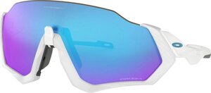 Очки солнцезащитные Oakley Flight Jacket Matte White/Prizm Sapphire (комплект)