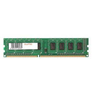 Память DDR3l DIMM 2gb, 1600mhz, CL11, 1.35 в, qumo (QUM3u-2G1600T11L)