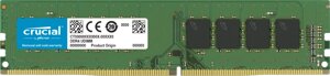 Память DDR4 DIMM 8gb, 3200mhz, CL22, 1.2 в, crucial (CT8g4DFRA32A)