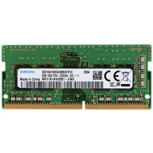 Память DDR4 sodimm 8gb, 3200mhz, CL22, 1.2 в, samsung (M471A1k43DB1-CWE)