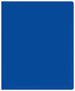 Папка на кольцах Buro пластик, синий (ECB413/2RBLUE)