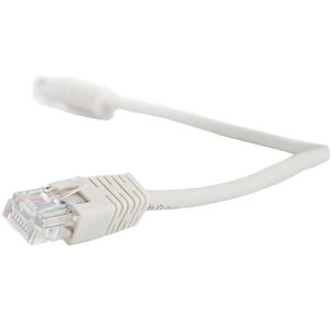 Патч-корд UTP кат. 5e, 0.25м, RJ45-RJ45, серый, Cablexpert (PP12-0.25M/PP12-0.25M)