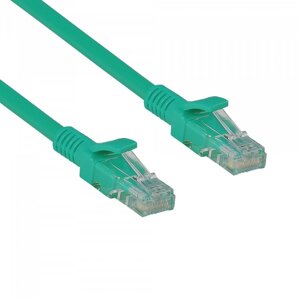 Патч-корд UTP кат. 5e, 0.5 м, RJ45-RJ45, зеленый, CCA, exegate UTP-RJ45-RJ45-5e-0,5M-GN (EX258383RUS)